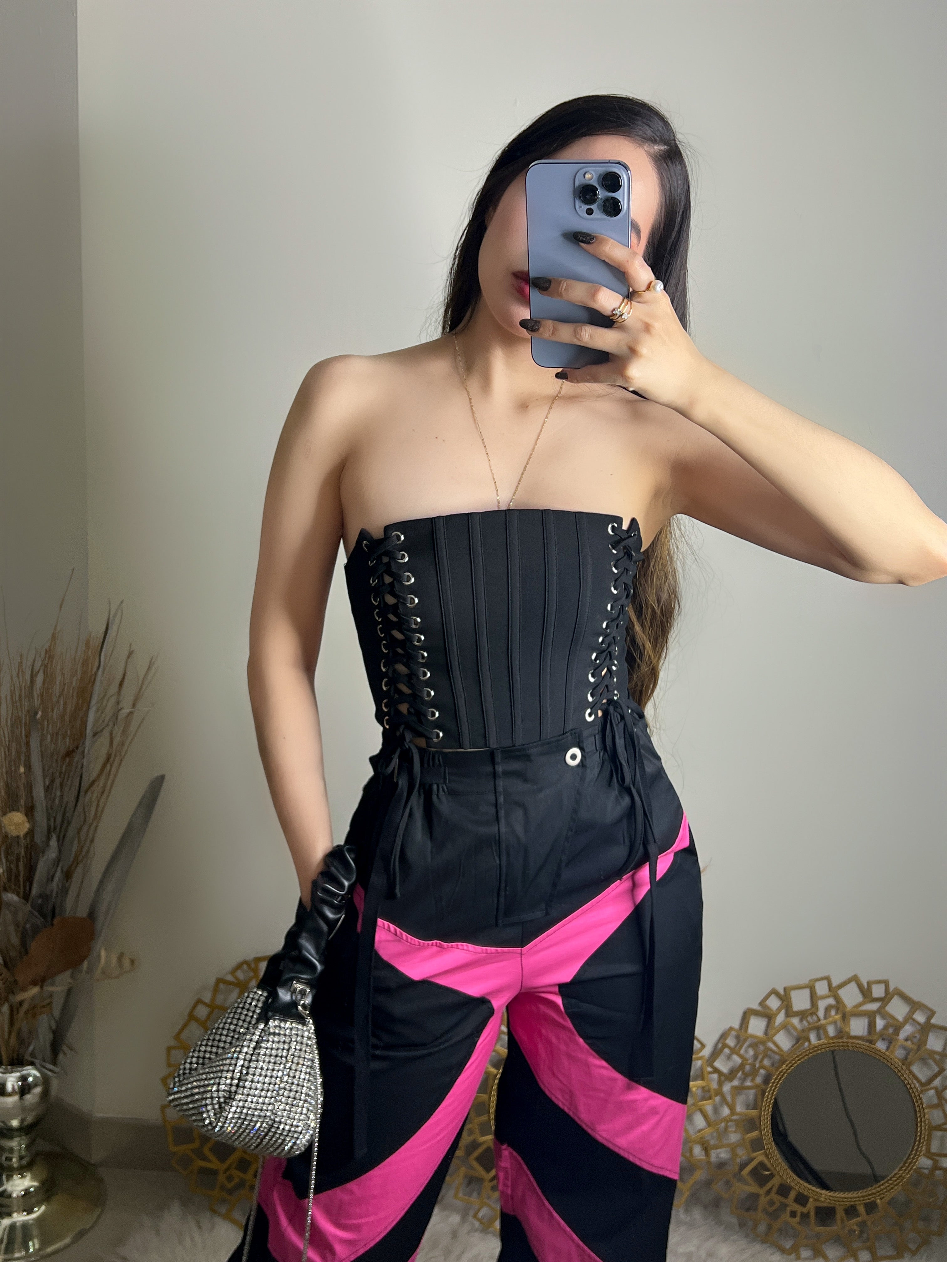 CORSET NEGRO