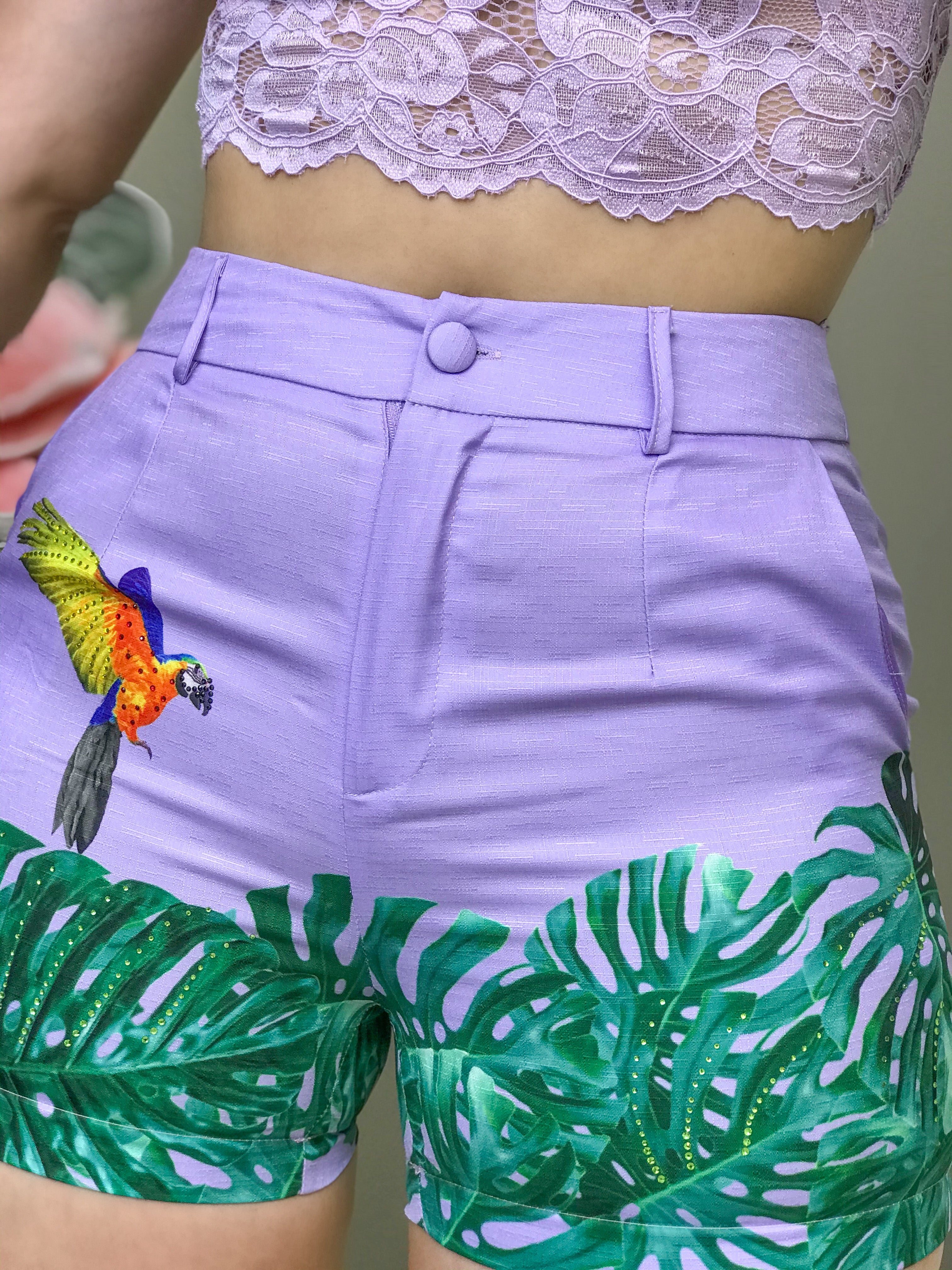 TROPICAL PURPLE SHORT