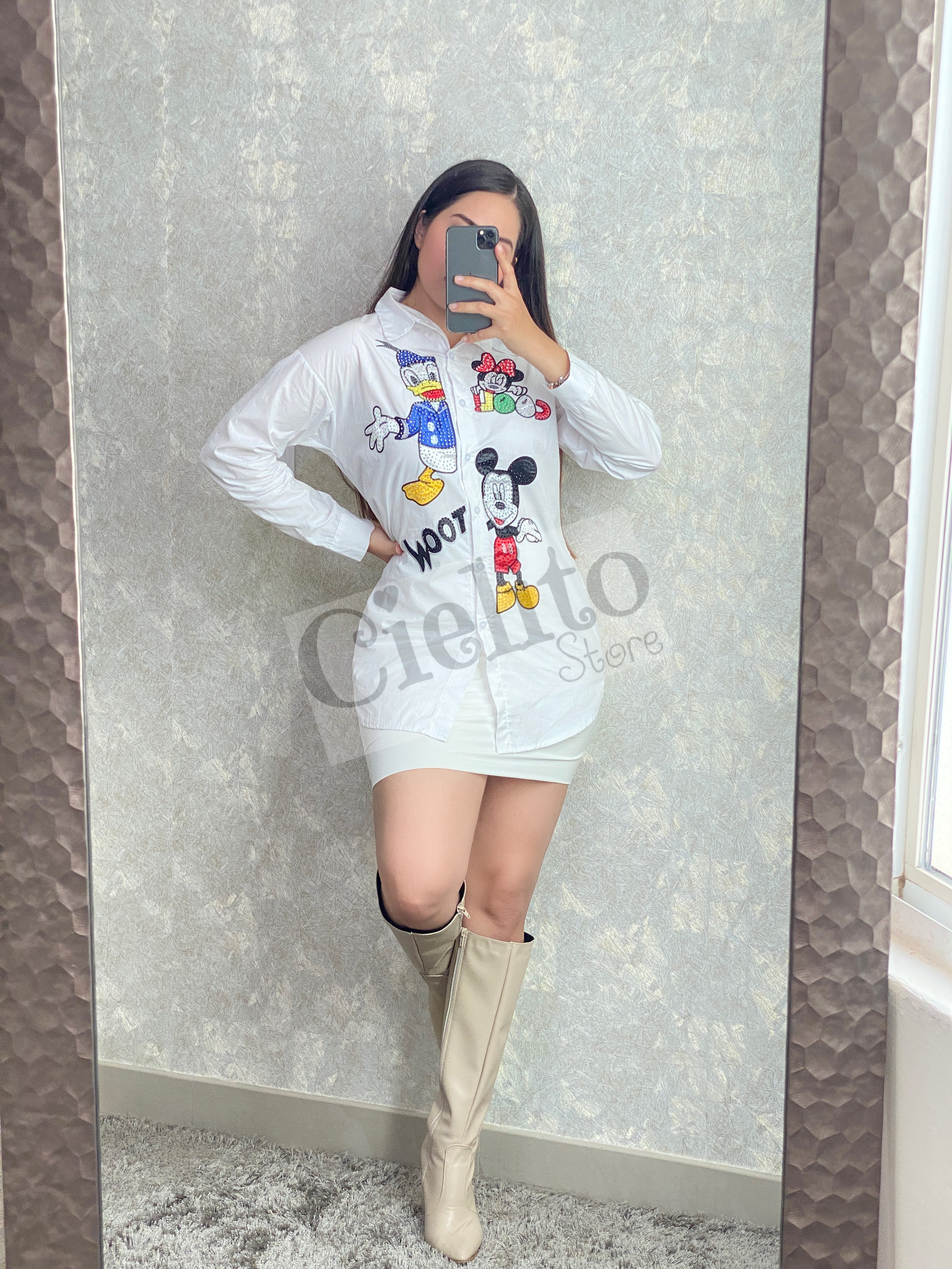 WOOT BLOUSE WHITE