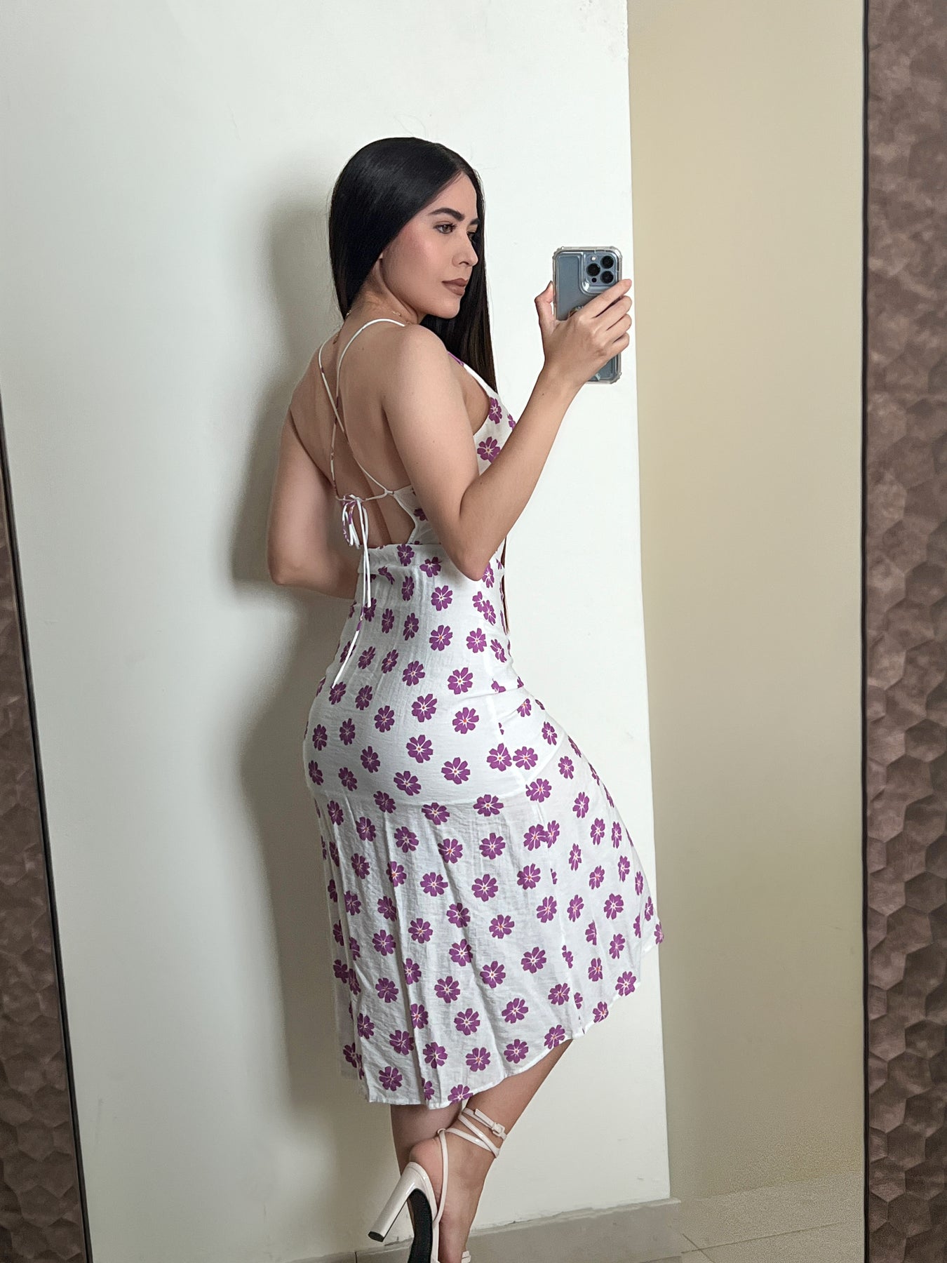 VESTIDO BLANCO BRILLANTE – CielitoStoreMX